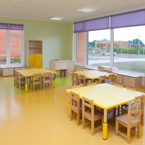 Yellow School Classroom Yellow School Classroom